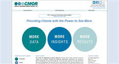 Desktop Screenshot of cmoresearch.com